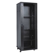 Шафа KINGDA KD-002-6642 19, 42U 600x600, RAL9004, розібрана