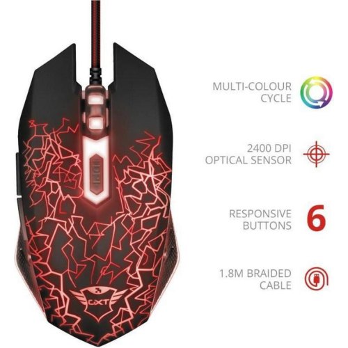 Мишка бездротова Trust GXT 105X Izza Wireless Gaming Mouse