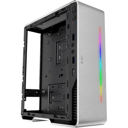 Корпус з БЖ, GAMEMAX Violin Silver, 180W