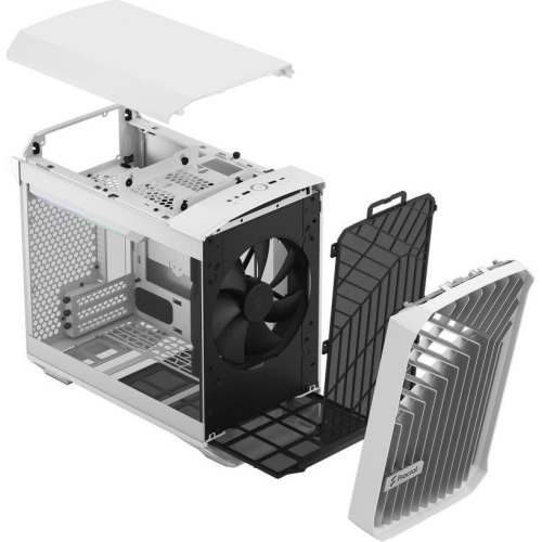 Корпус без БЖ, FRACTAL DESIGN Torrent Nano Білий
