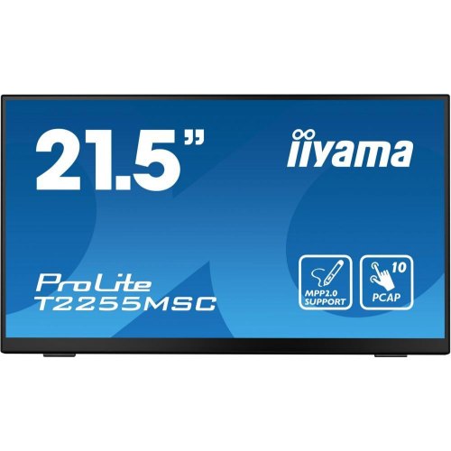 Монітор IIYAMA T2255MSC-B1 21.5 IPS, 1xHDMI/1xDisplayPort/2xUSB 3.0, SP