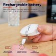 Мишка бездротова Trust Ozaa Compact Multi-Device Wireless Mouse, білий