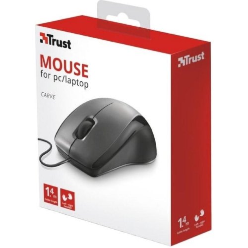 Мишка дротова Trust Carve USB Mouse
