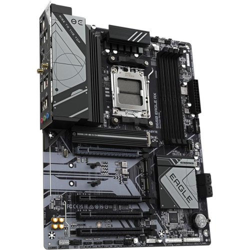 Материнська плата GIGABYTE B650 EAGLE sAM5 B650 4xDDR5 3xM.2 DP/HDMI ATX