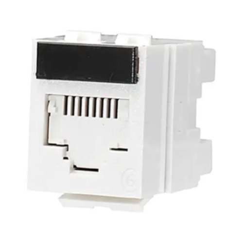 Модуль Molex DG+ RJ45 UTP, Cat 6, білий KSJ-00018-02