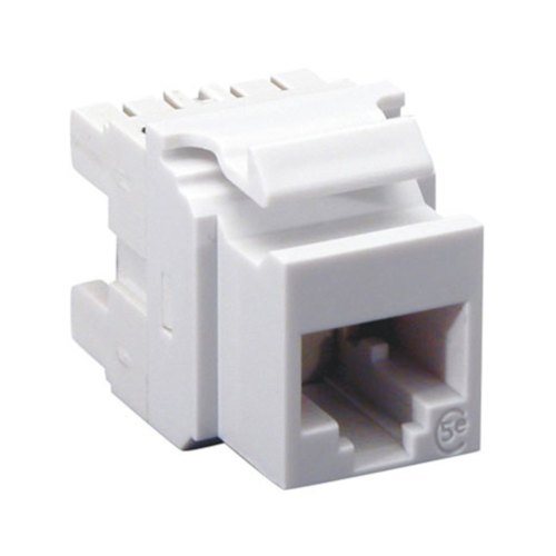 Модуль Molex Keystone 1xRJ45, UTP, Cat 5е, білий KSJ-00032-02