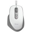 Мишка бездротова Trust Ozaa Rechargeable Wireless Mouse, білий