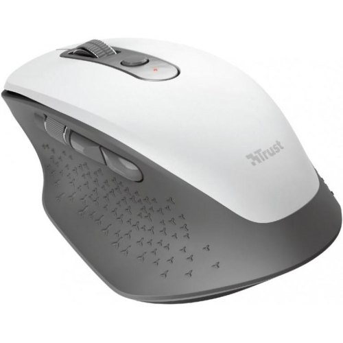 Мишка бездротова Trust Ozaa Rechargeable Wireless Mouse, білий