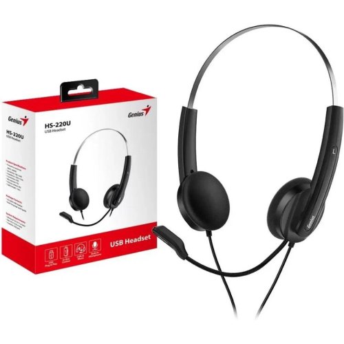 Навушники GENIUS HS-220U Black