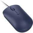 Мишка дротова Lenovo 540 USB-C Wired Compact Mouse Abyss Blue