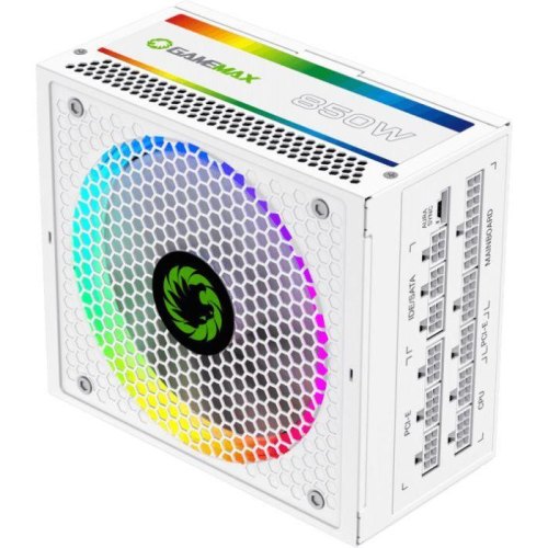 Блок живлення 850W, GAMEMAX RGB850 PRO WH