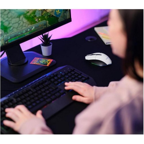 Мишка бездротова Trust GXT 110W Felox Wireless Gaming Mouse, білий
