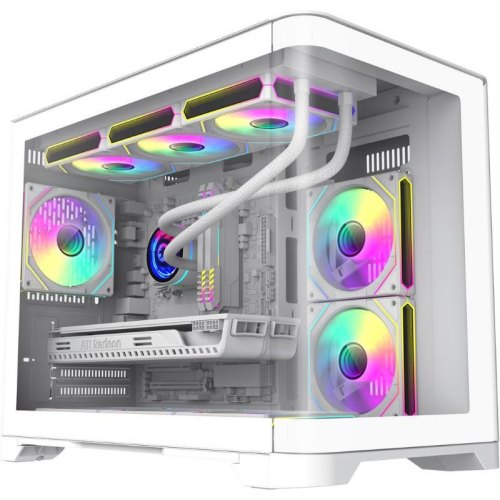 Корпус без БЖ, GAMEMAX HYPE-M White