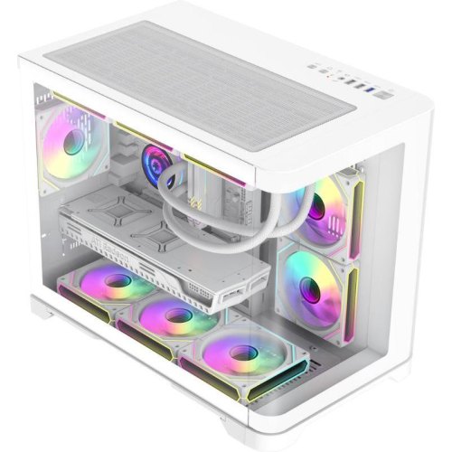 Корпус без БЖ, GAMEMAX HYPE-M White
