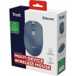Мишка бездротова Trust Ozaa Compact Multi-Device Wireless Mouse, синій