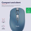 Мишка бездротова Trust Ozaa Compact Multi-Device Wireless Mouse, синій