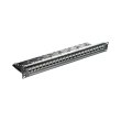 Патч-панель кутова Molex 19, 24xRJ45, DG+, STP, кат. 6A , 1U PID-00218