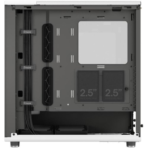 Корпус без БЖ, FRACTAL DESIGN North Chalk White TG Clear Tin (FD-C-NOR1C-04)