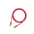 Патч-корд Molex RJ45, UTP 5e, 1.0m, LSZH,червоний PCD-01001-0C