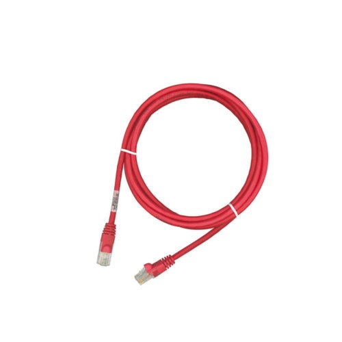 Патч-корд Molex RJ45, UTP 5e, 1.0m, LSZH,червоний PCD-01001-0C