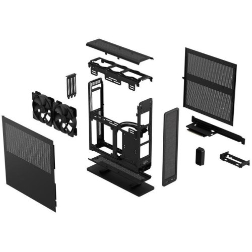 Корпус без БЖ, FRACTAL DESIGN Ridge Чорний
