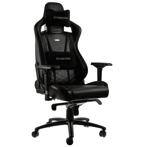 Крісло геймерське Noblechairs EPIC Black/Gold