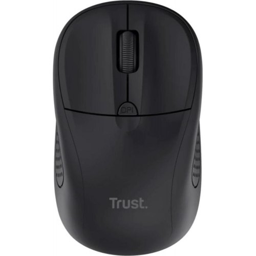Мишка бездротова Trust Primo Wireless Mouse, матовий чорний