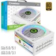 Блок живлення 750W, GAMEMAX RGB 750 PRO WH (