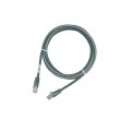 Патч-корд Molex RJ45, UTP 6, 1.0m, LSZH, сірий PCD-02001-0E
