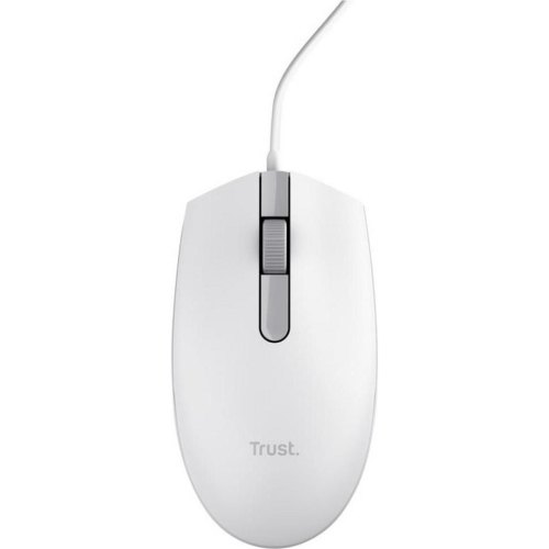 Мишка дротова Trust TM-101W Eco Mouse, білий