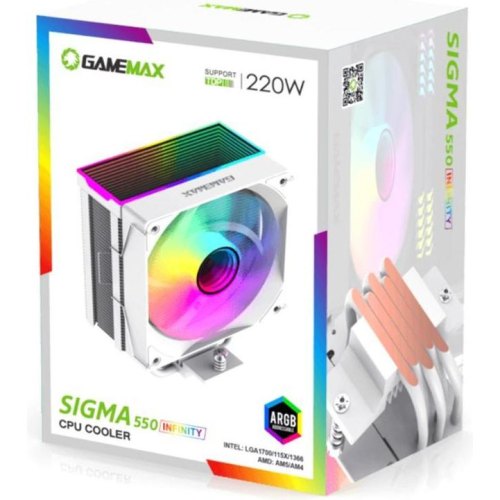 Кулер для процесора GAMEMAX Sigma 550 Infinity WH