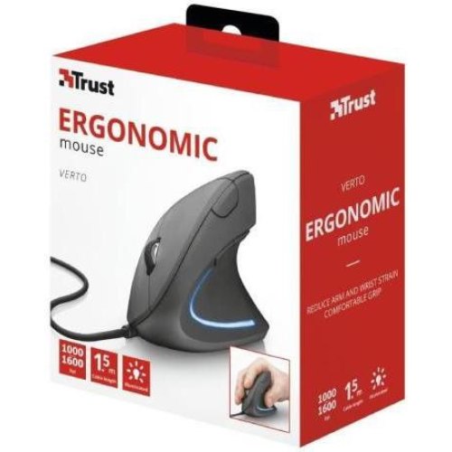 Мишка дротова Trust Verto Ergo Mouse