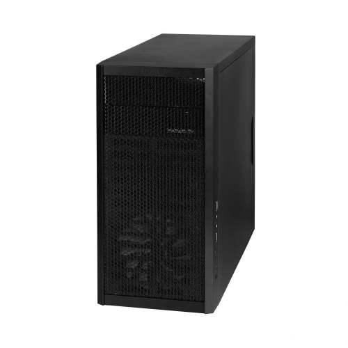 Корпус без БЖ, FRACTAL DESIGN Core 1000, USB3, black Core 1000 USB3 Black