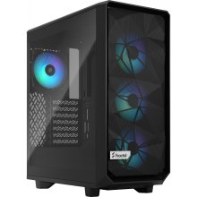 Корпус без БЖ, FRACTAL DESIGN Meshify 2 Compact Lite RGB Чорний