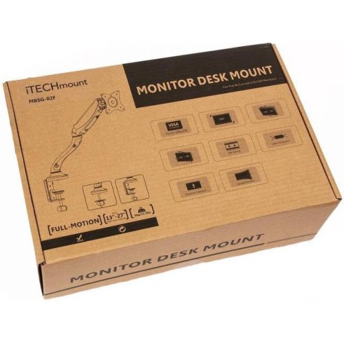 Настільне кріплення для моніторів ITech MBSG-02F MBSG-02F
