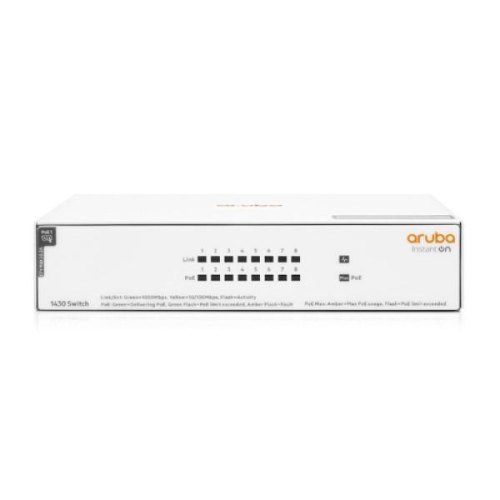 Комутатор HPE Aruba Instant On 1430 8G CL4 PoE 64W Switch
