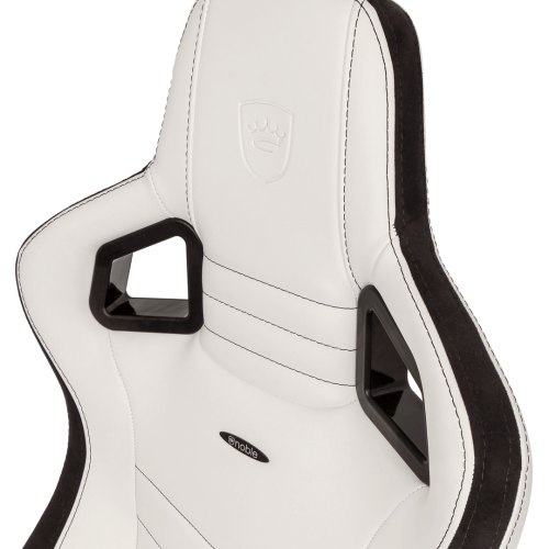Крісло геймерське Noblechairs EPIC White/Black