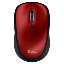 Мишка бездротова Trust YVI+ Wireless Mouse Eco, червоний