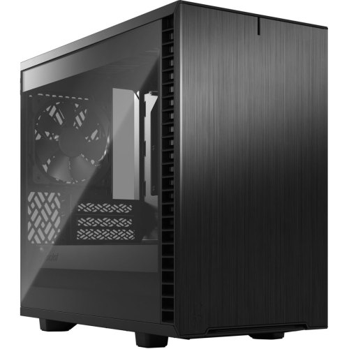Корпус без БЖ, FRACTAL DESIGN Define 7 Nano Black TG Light Чорний (FD-C-DEF7N-02)