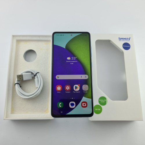 Смартфон Samsung Galaxy A52 (A525F) 128Gb Blue (SM-A525FZBDSEK) USED **