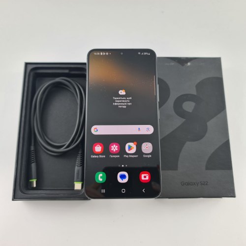 Смартфон Samsung Galaxy S22 (S901B) 256Gb Phantom Black (SM-S901BZKGSEK) USED **