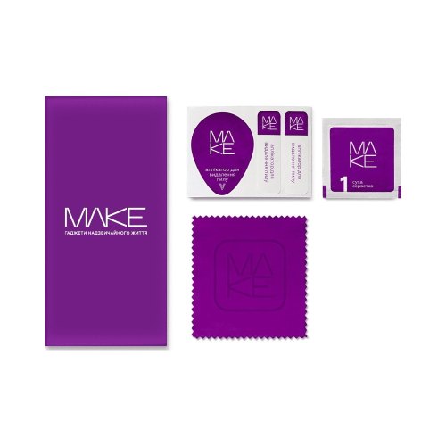 Захисне скло Make для Apple iPhone 16 Pro Max, Black