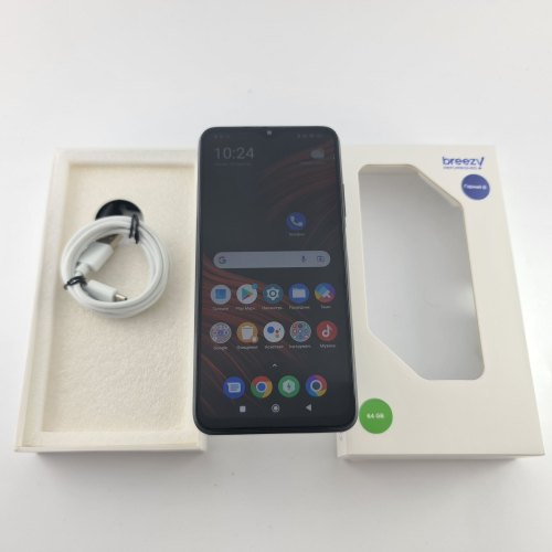 Смартфон Xiaomi Poco M3 4/64Gb Black USED **