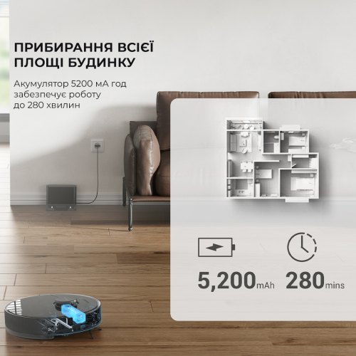 Робот-пилосос Dreame D10s Plus