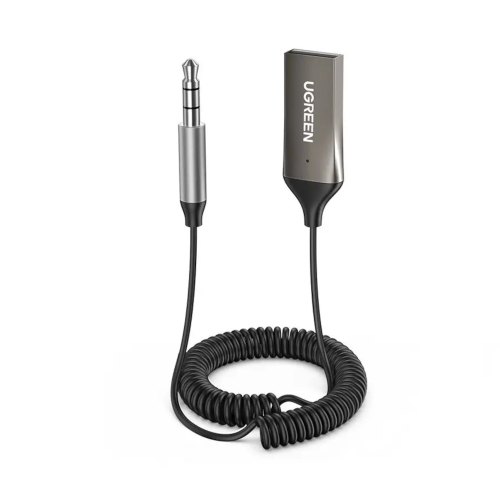 Адаптер Bluetooth UGREEN CM309 5.0 Aux with mic Black