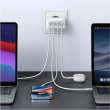 Мережевий зарядний пристрій Ugreen CD226 4xUSB 100W (3хUSB-C+USB-A) Gan білий