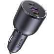 АЗП UGREEN 3xUSB 130W (2xUSB-C+USB-A) QC 3.0 Чорна (EC705)
