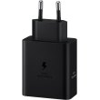 Мережевий зарядний пристрiй Samsung EP-T5020XBEGEU Duo 50W (w C to C Cable) Black