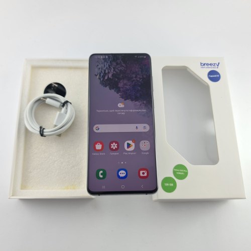 Смартфон Samsung Galaxy S20 Plus (G985F) 128Gb Cosmic Gray (SM-G985FZADSEK), USED USED **