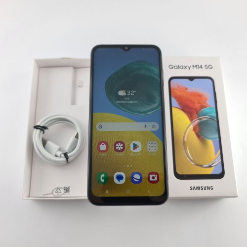 Смартфон Samsung Galaxy M14 (M146B) 64Gb Navy Blue (SM-M146BDBUSEK) USED **